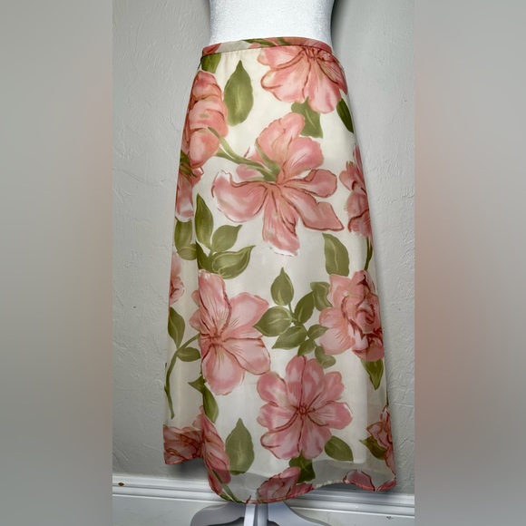 🌸 REAL • Vintage 90s SKIRT - Picture 2 of 6